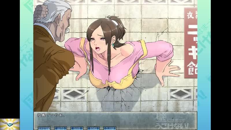 Hentai girl got stuck in the wall and the guys took advantage of this and fucked her anime young tits porn cartoon hentai sex porn blowj
